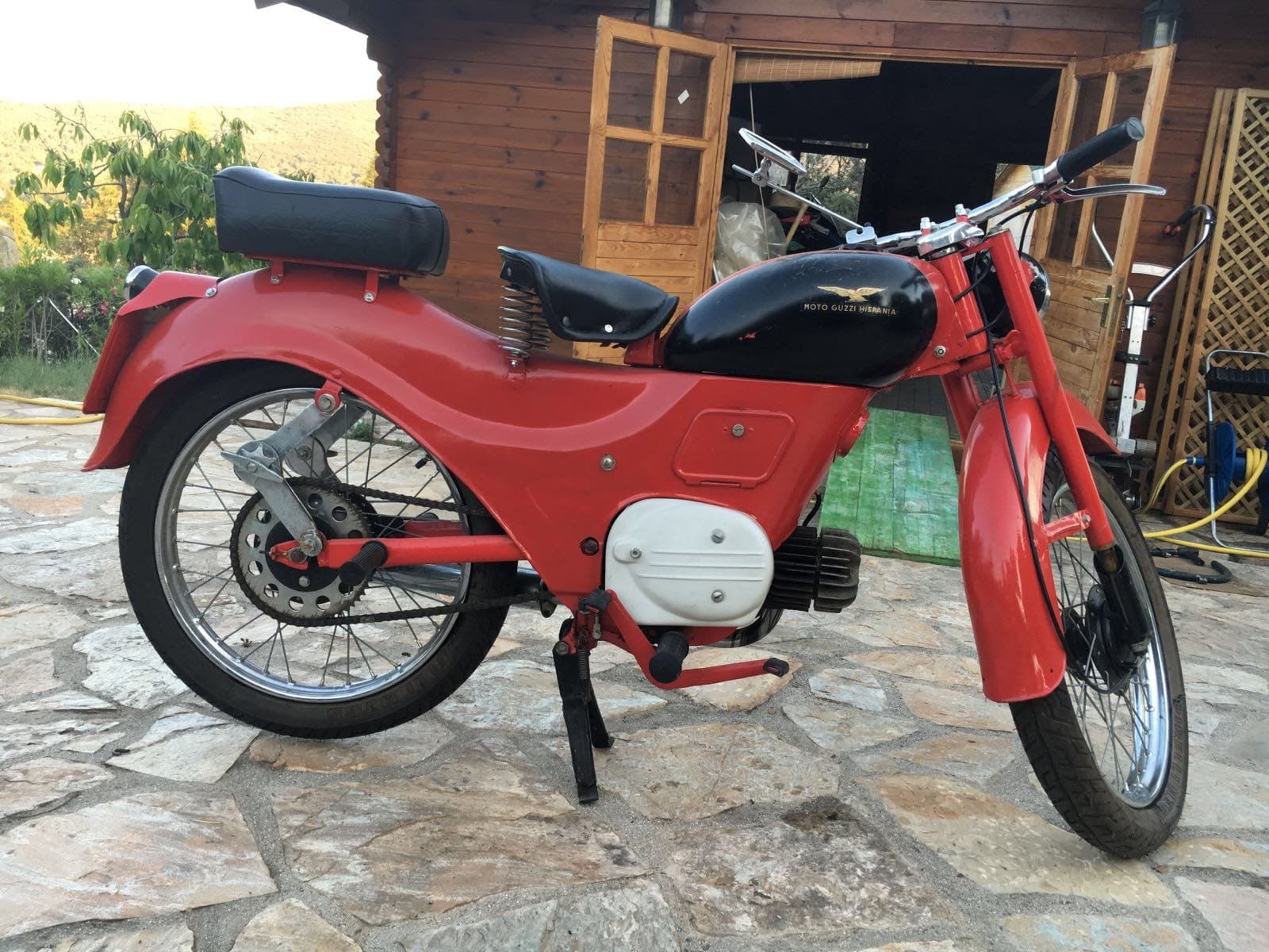 MOTO GUZZI ZIGOLO 98 AÑO 1954